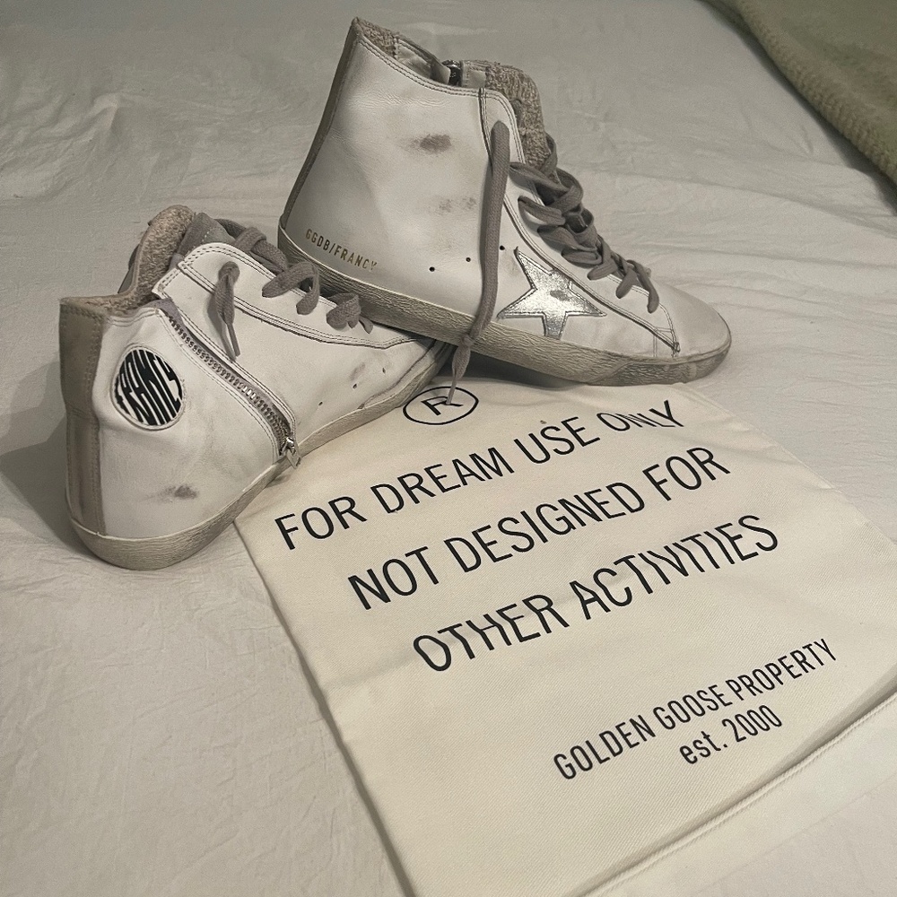 Golden Goose Deluxe Brand Fancy High Top Sneakers